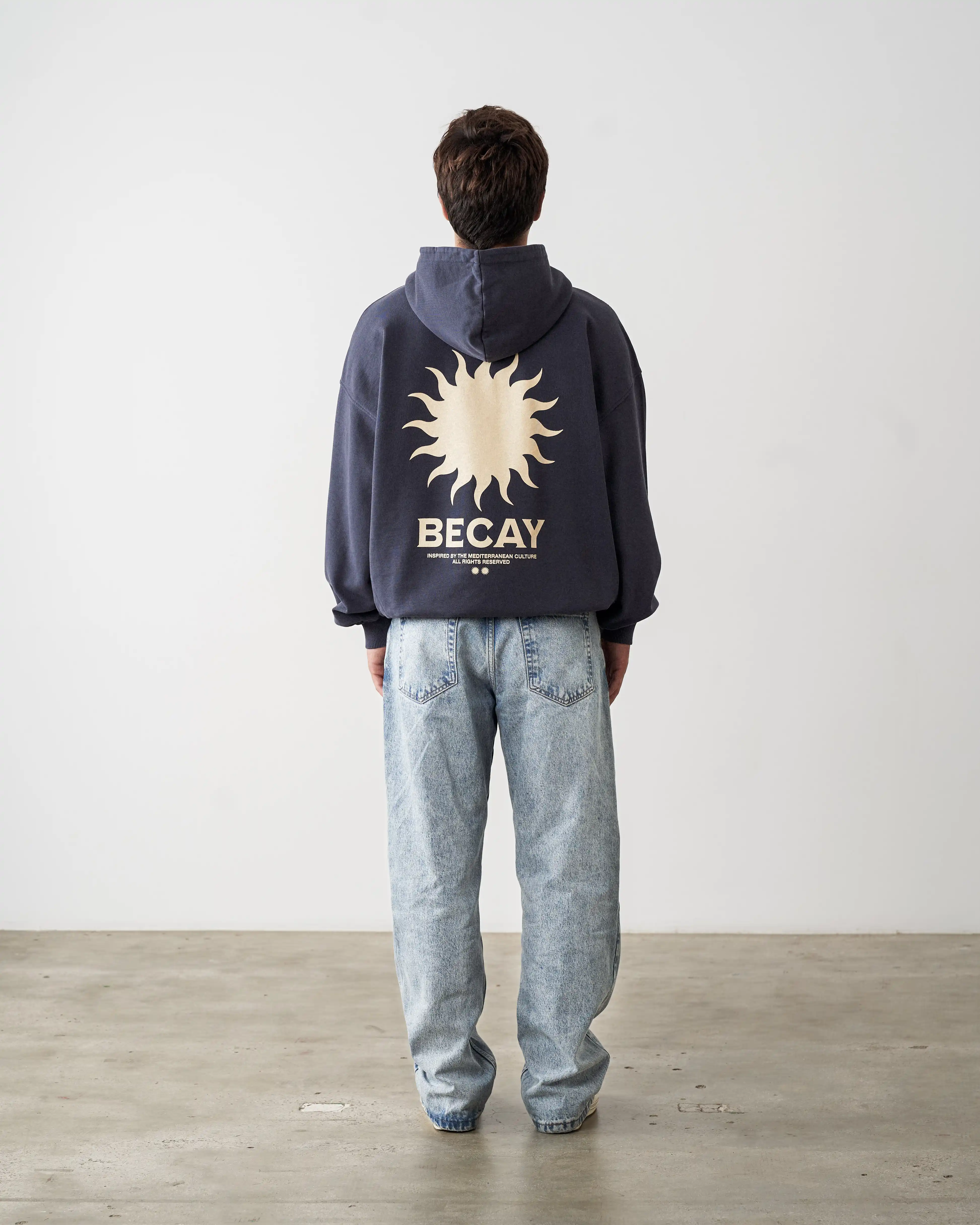 Ibiza 97 Hoodie Blue - Image 7