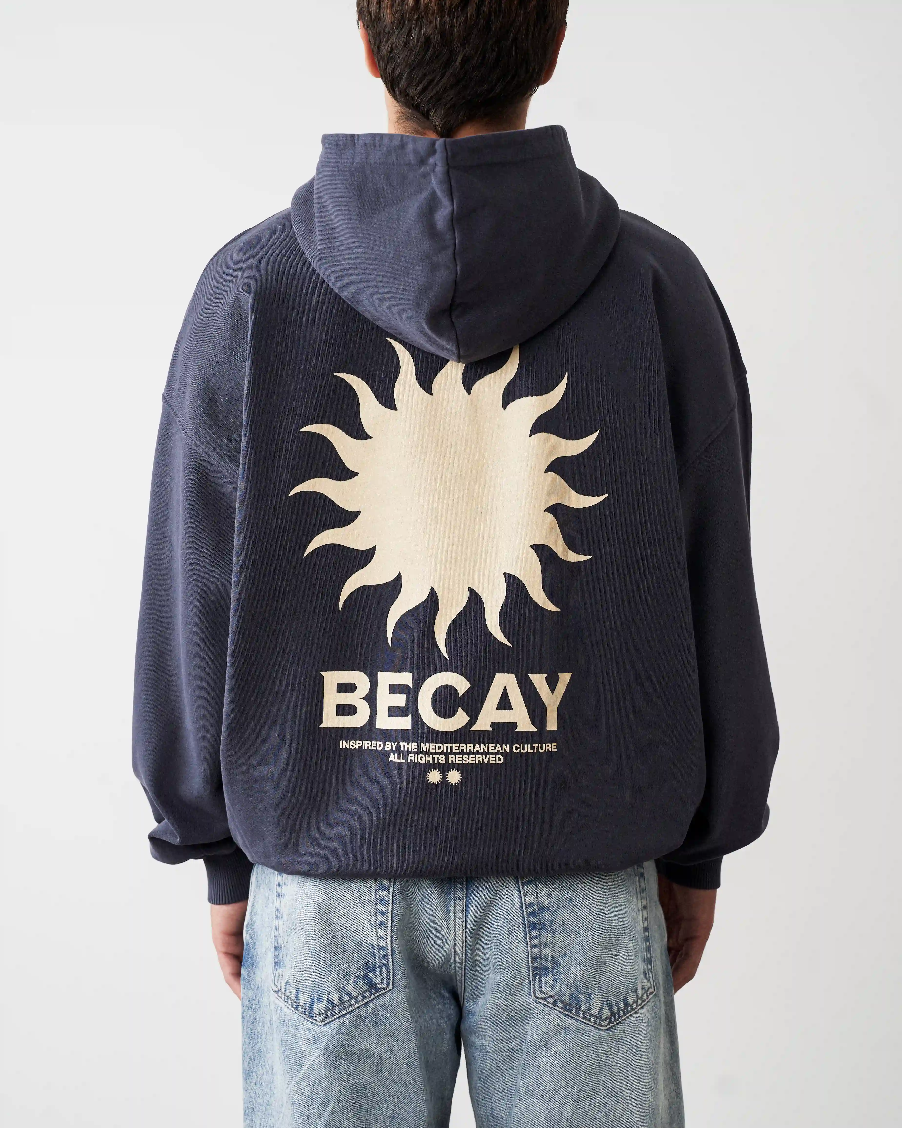 Ibiza 97 Hoodie Blue - Image 8