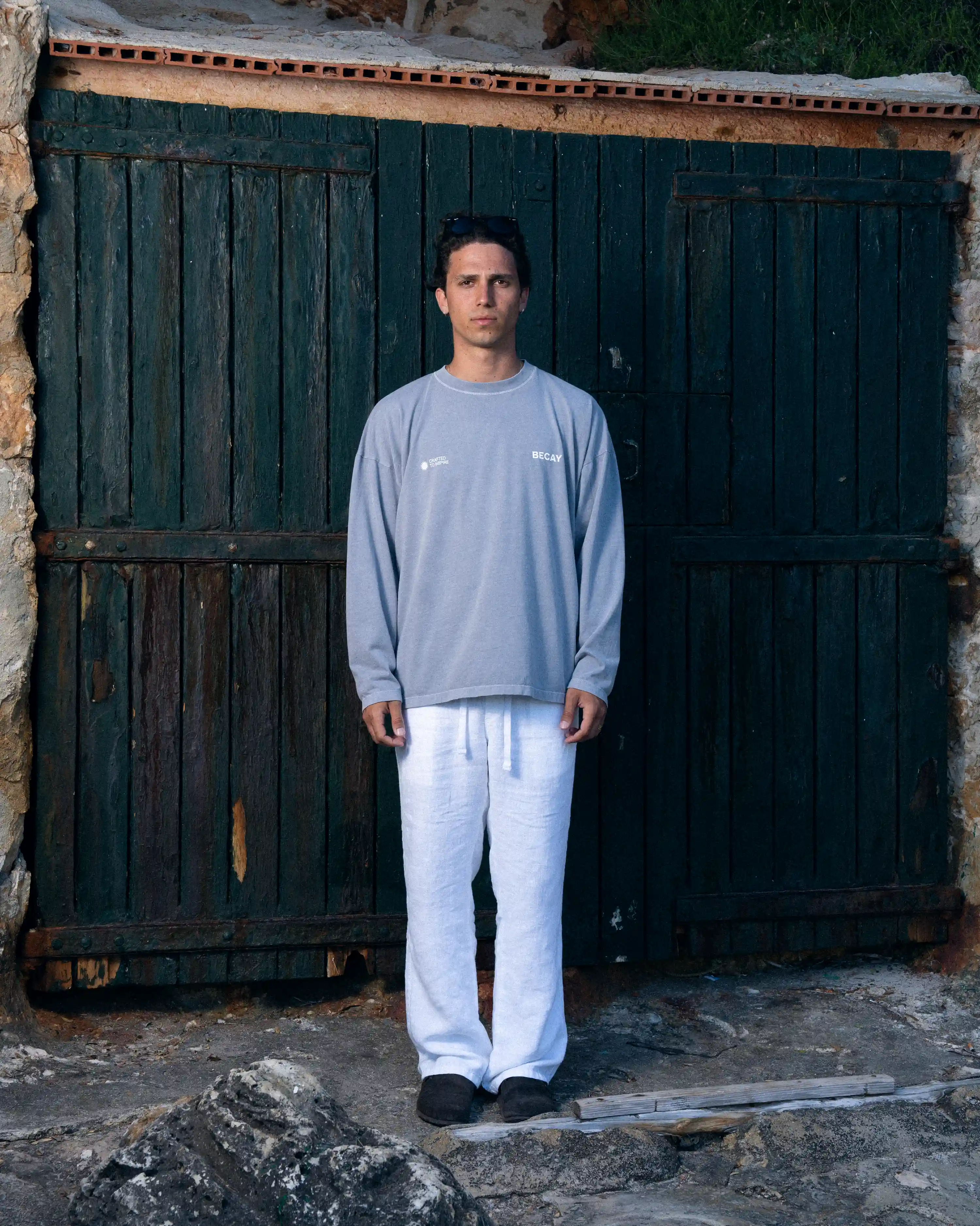 Travis Long Sleeve Grey - Image 4